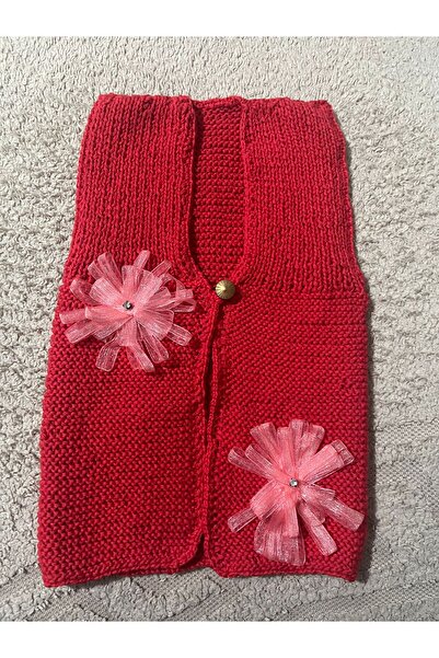 ŞengülKozmetik 20X30 Model Vest Hand Knitted for Baby Girl