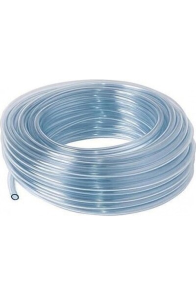 Genel Markalar Silikonlu Şeffaf Akvaryum Hava Hortumu 100 Mt
