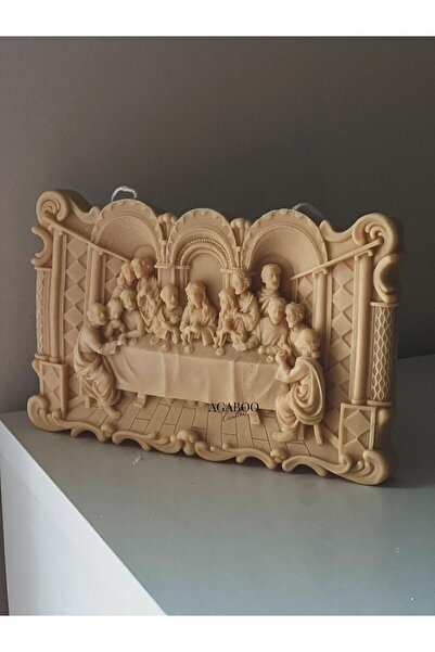 SCA CANDLE Dekoratif Mum Son Akşam Yemeği sütlü Kahve Renk Tekli ürün Modern ...