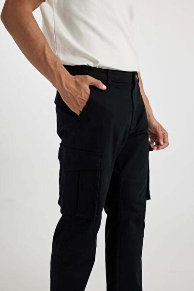 DeFacto Ανδρικό παντελόνι Khaki A6801AX