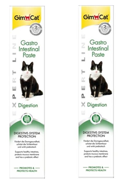 Gimcat Gastro Intestinal Paste Sindirim Destek Kedi Macunu 50 gr X 2 Adet