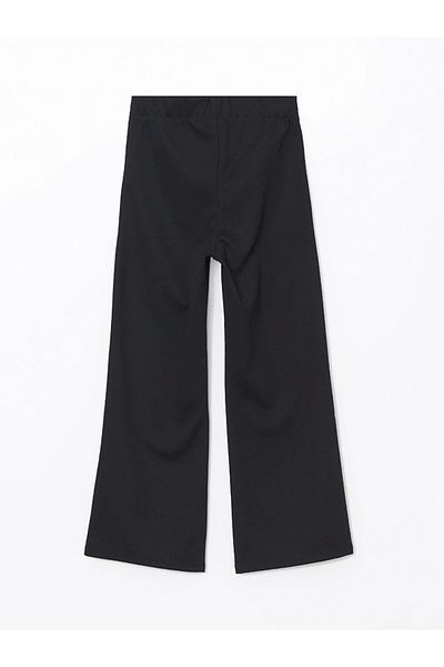 LC Waikiki LCW Παιδικό Μαύρο Ελαστικό Κοριτσίστικο Ισπανικό Κολάν