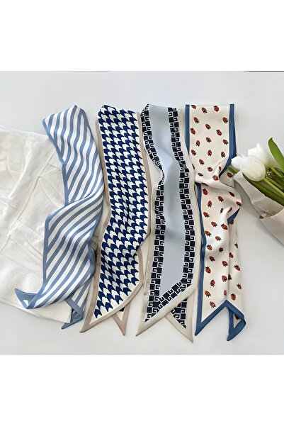 MAHLA Scarf, Bag Accessory, Thin Shawl