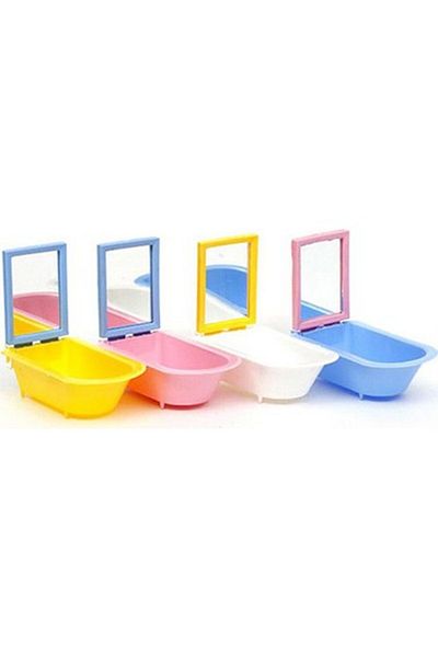 Captain's Bird Toy with Mirror - Bird Tub