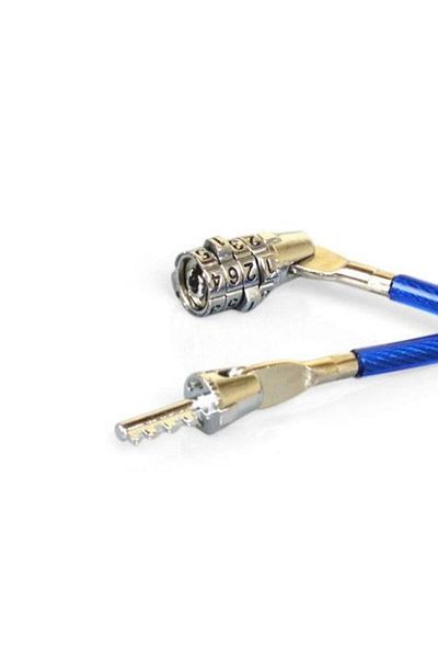 İndiriminVar 2 Pieces of Combination Steel Rope Bicycle Lock - Preventive
