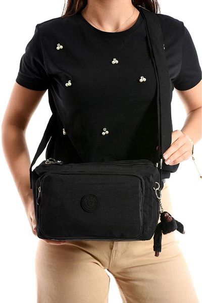 Baginn Geantă Messenger Femei Ușoară Clinker Fabric 25*18 Cm Curea încrucișată Geantă de umăr Geantă zilnică