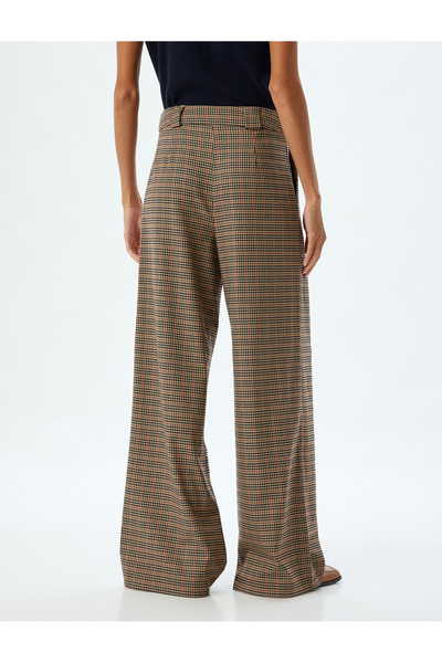 Koton Women's Brown Palazzo Pants