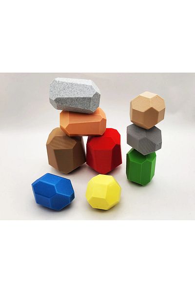 3H 🪨   Rocks Stacking 🪨