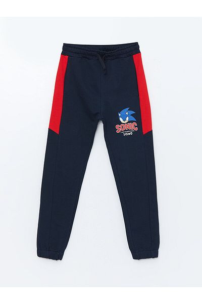 LC Waikiki S Printed Boys' Jogger Sweatpants with Elastic Waist