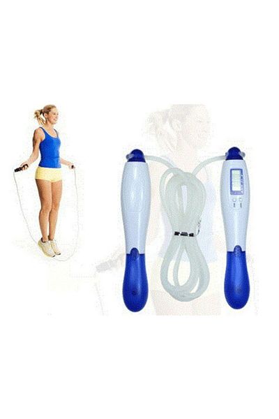İndiriminVar Unisex Rope Jumping Tool with Oil Gauge - with Meter, 2 Pieces