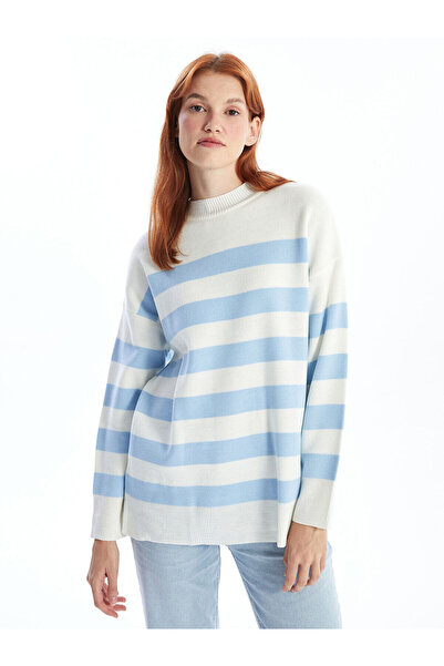 LC Waikiki Дамски пуловер с обло деколте - W42051Z8