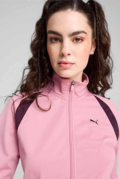 Puma Classic Tricot Suit Kadın Eşofman Takım 675234-49 PEMBE