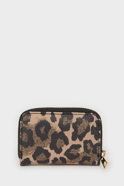 DeFacto Damen-Geldbörse mit Leopardenmuster E5466AXNS