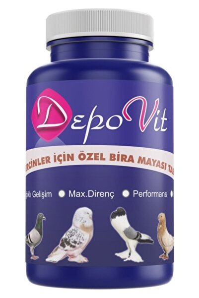 DEPOVİT Depovit Sarımsaklı,bira Mayalı Güvercin Yavru Büyütme Hapı 500 Tablet