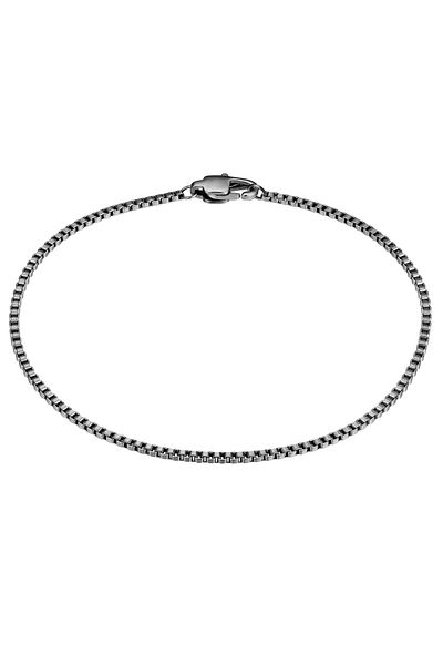 True Rebels Edelstahlarmband Armband Edelstahl gunmetal