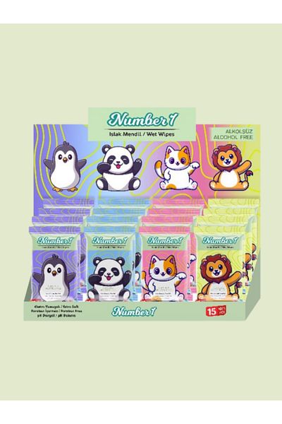 Number 1 Cepboy Wet Wipes 8X540