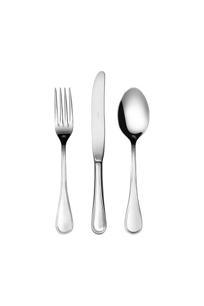 HERDMAR Zorba 87 Piece Fork Spoon Knife Set for 12 People