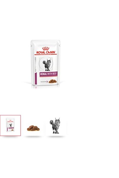 Royal Canin R. Canin Renal With Beef Yaş Kedi Maması 12 X 85 Gr.