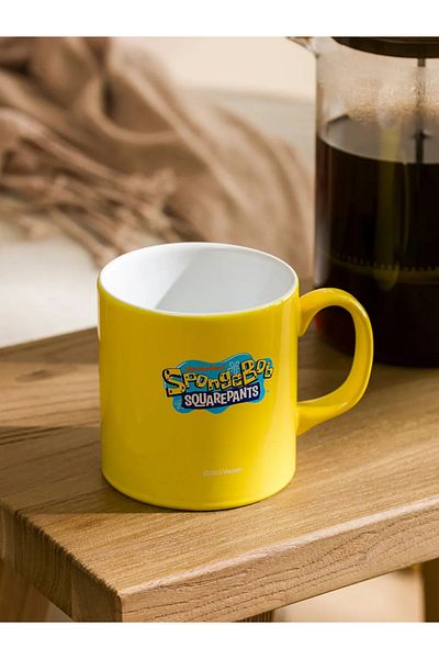 LC Waikiki Lcw Mixed Sponge Bob Printed Ceramic Mug 320 ml