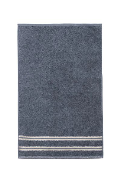 LC Waikiki LCW HOME Πετσέτα Προσώπου Κεντημένη Μπλε Ρίγα 50x80 εκ