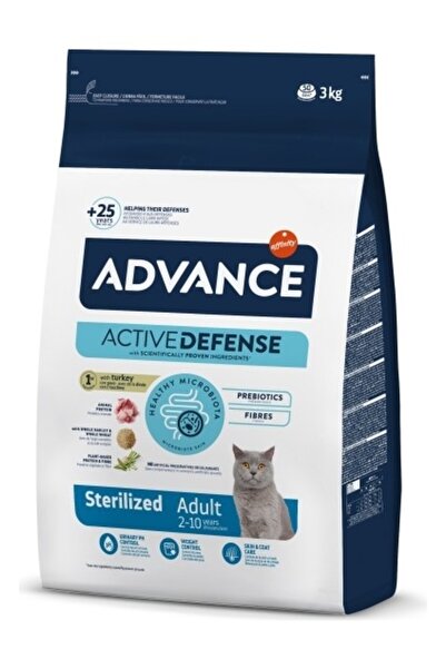 Advance Hindili Kısırlaştırılmış Kedi Maması 3 Kg