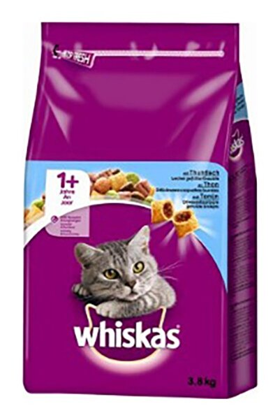 Whiskas Ton Balıklı ve Sebzeli Kedi Maması 3,8 kg