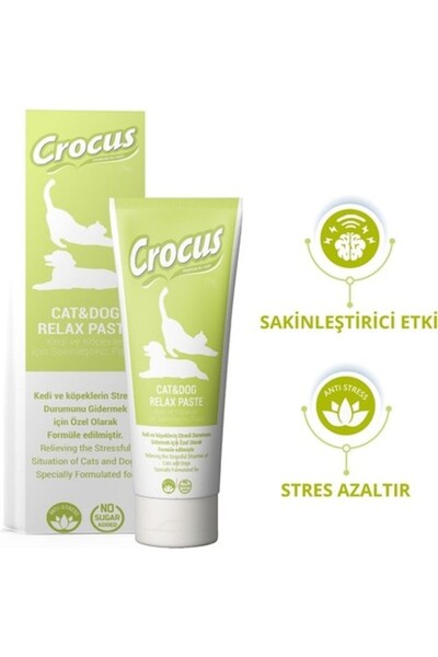 Crocus Kedi Köpek Relax Macun 100 Gram