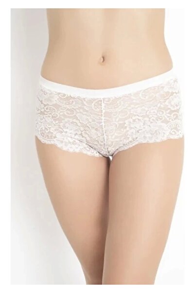 G-BOX Kadın Dantelli Şort