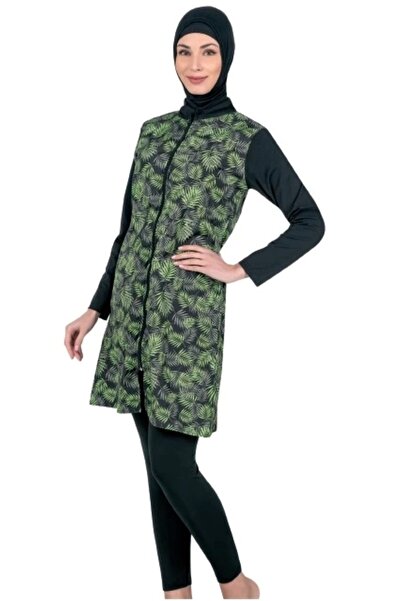 DENİZBİLİŞİM Γυναικείο μαγιό με χιτζάμπ Fantasy