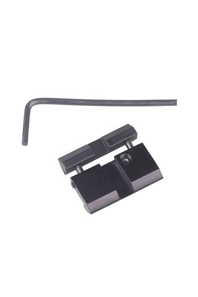 Choice C051-ly0003 .22 Cal 11mm Dovetail To 20mm Weaver Picatinny Base Snap In Rail Scope Mount Adapter