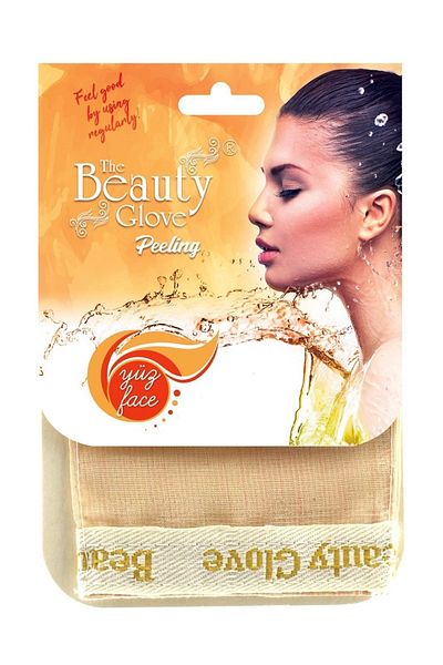 The Beauty Glove 100% Silk Face Scrub - Silky Bath Glove