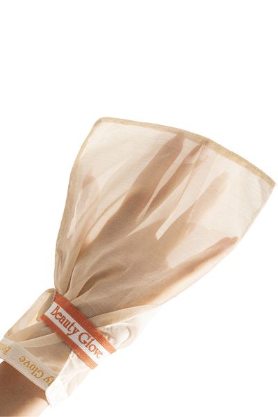 The Beauty Glove 2-Piece Face and Body Scrub - 100% Viscous Woven Fabric -