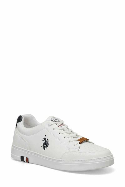 U.S. Polo Assn. Ανδρικά αθλητικά παπούτσια U.S. Polo Noah 4FX 1011543367 ΛΕΥΚΟ