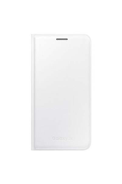 Samsung Galaxy J5 Ile Uyumlu Flip Wallet Kılıf Beyaz Ef-wj500bwegww