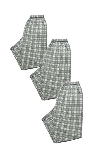 kozaneli Men's Cotton Pajama Bottoms - 212 Model