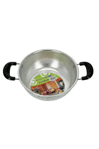 ROYALFORD RF5402 Stainless Steel Strainer Basket, 20 CM