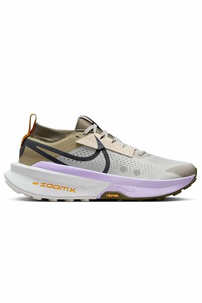 Nike Zoom X Zegama Trail 2 Vibram Slip-Resistant Sole Fd5191-fd5190 Unisex Sports Shoes Beige
