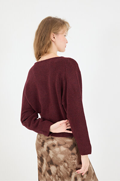 Addax V-Neck Buttoned Knitwear Cardigan H3370-B9