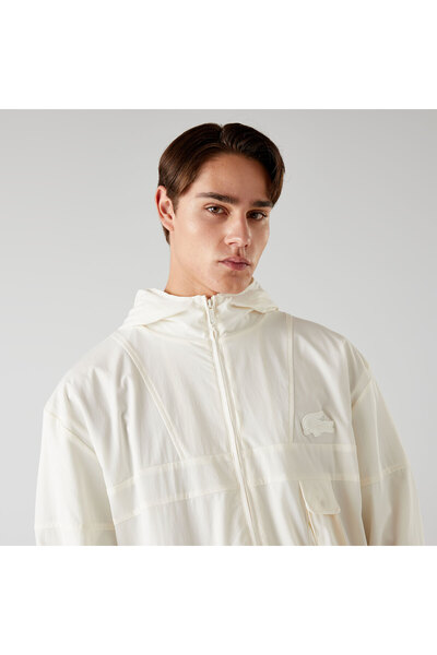 Lacoste x House of SuperStep Erkek Beyaz/Krem Ceket