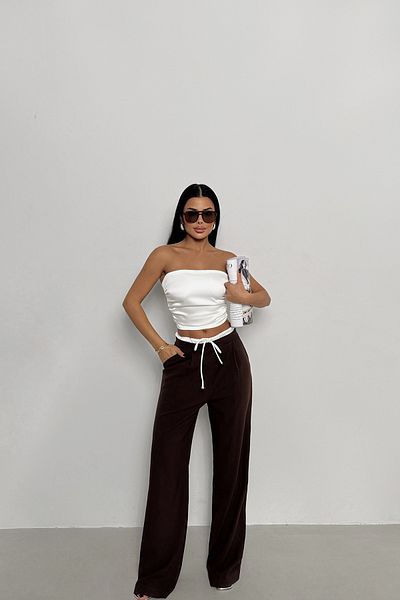 Eyyo Alexa Ate-2010 Brown Trousers