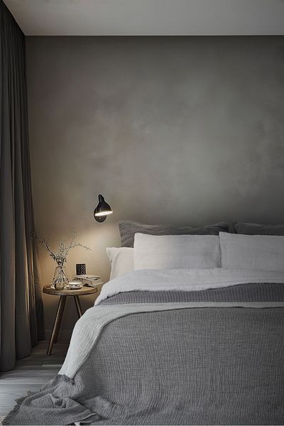 Barine Cocoon Cotton 4 Layer Muslin Bedspread Dark Grey / Light Grey 200X220