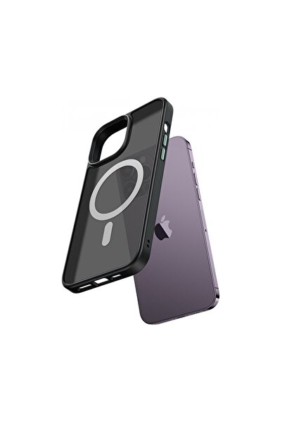Apple İPHONE 14 PLUS MAGSAFELİ TELEFON KILIFI -MAT SİYAH