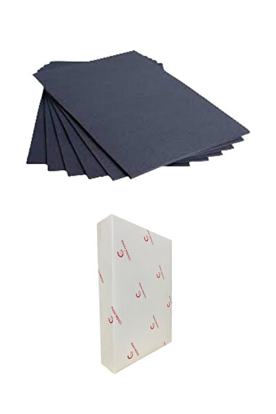 ÇÖZÜM KAĞIT Siyah Karton 250 Gr A4 25 Adet