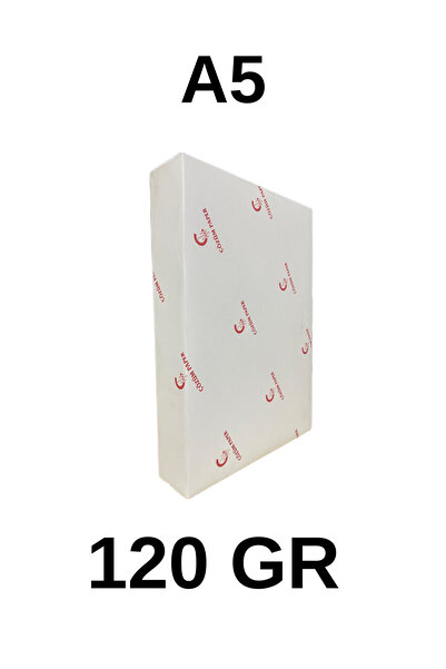 ÇÖZÜM KAĞIT Gramajlı Fotokopi Kağıdı A5 120 Gr 500 Yaprak