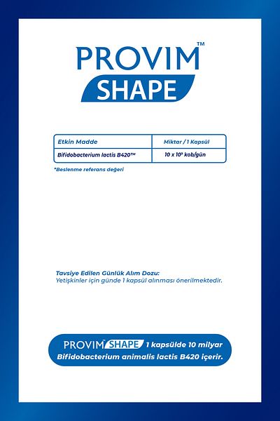 Wellcare Provim Shape Probiotic 30 Capsules