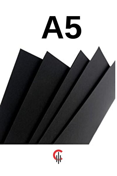 ÇÖZÜM KAĞIT A5 Black Copy Paper - 140 Gr, 500 Pieces