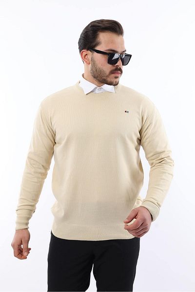 WOWA COMPANY Crew Neck Knitwear Sweater