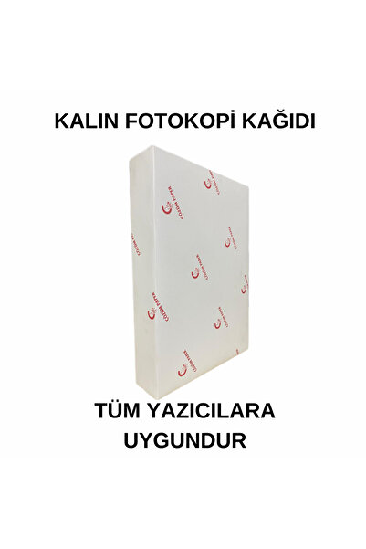 ÇÖZÜM KAĞIT A4 Fotokopi Kağıdı Kalın 160 Gr 100 Adet Tüm Yazıcılara Uygun