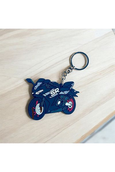 Lambbos Cfmoto 250Sr Black Keychain