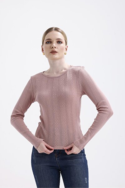 Miss Murem Ajurlu Uzun Kol Bluz-GÜL